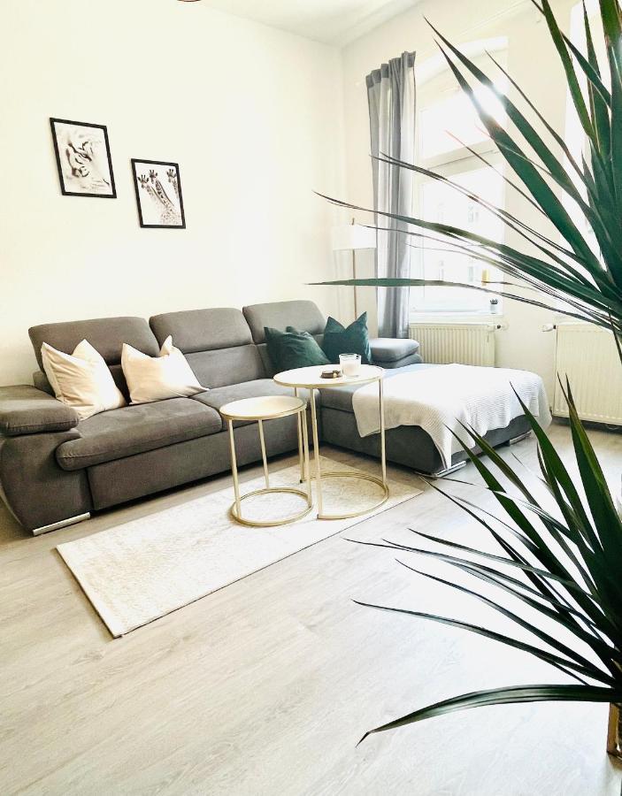 Renoviertes Apartment In Zentraler Lage - Wlan, Smart-Tv, Kueche, Balkon Und Queensize-Bett Fuer 4 Gaeste 에르푸르트 외부 사진